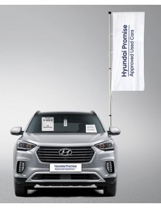 Bandera interior Hyundai...