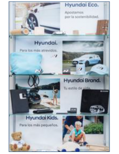 Kit de fondos de vitrina